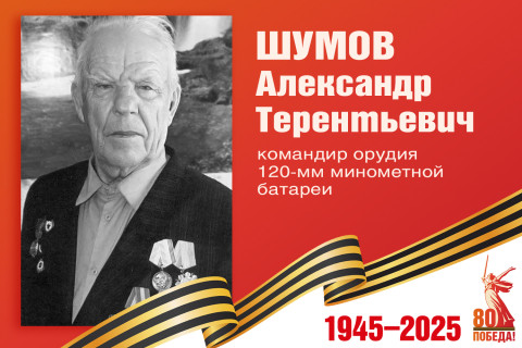 Родные защитники - с нами в строю. Александр Шумов
