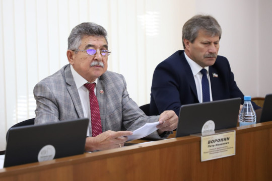 Повестку июльской сессии утвердили  на заседании Президиума