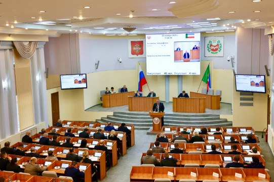 Главный вопрос 27 сессии - проект бюджета республики на 2026 год и плановый период 2027–2028 годов