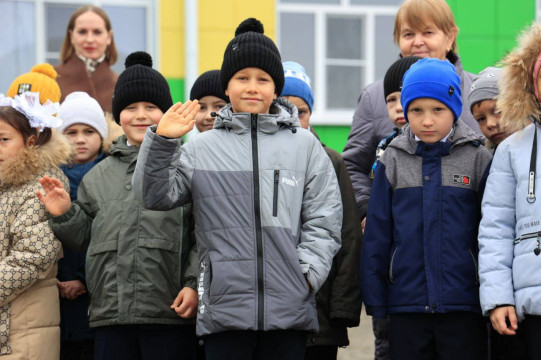 В Таштыпском районе открылась новая школа на 150 мест