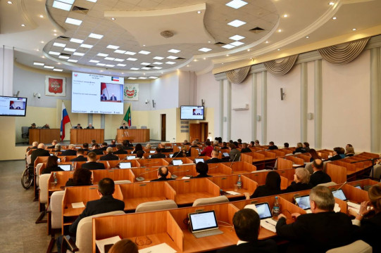 Депутаты Хакасии ратифицировали Соглашение о межпарламентском сотрудничестве с Народным Хуралом (Парламентом) Калмыкии